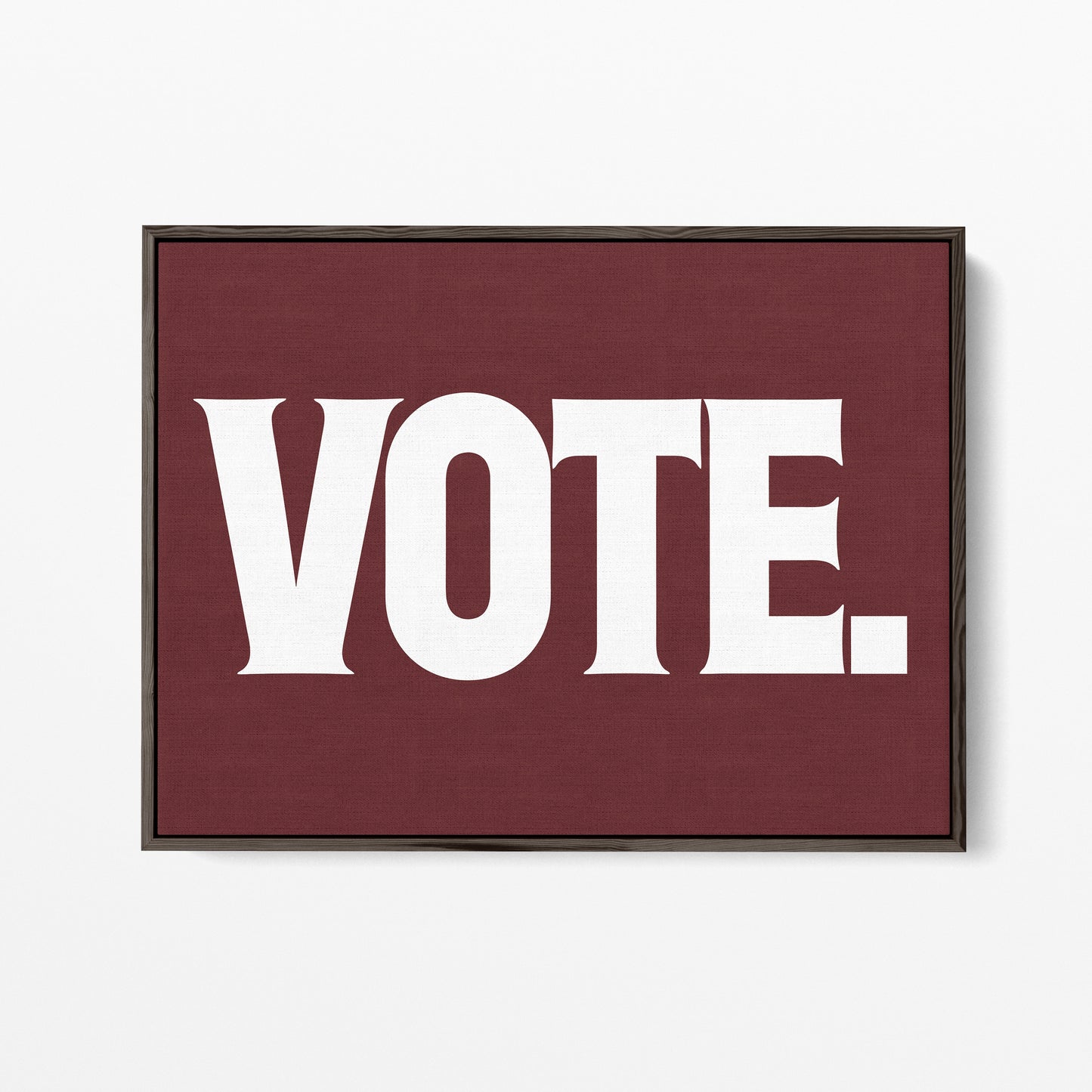 Vote Canvas Landscape