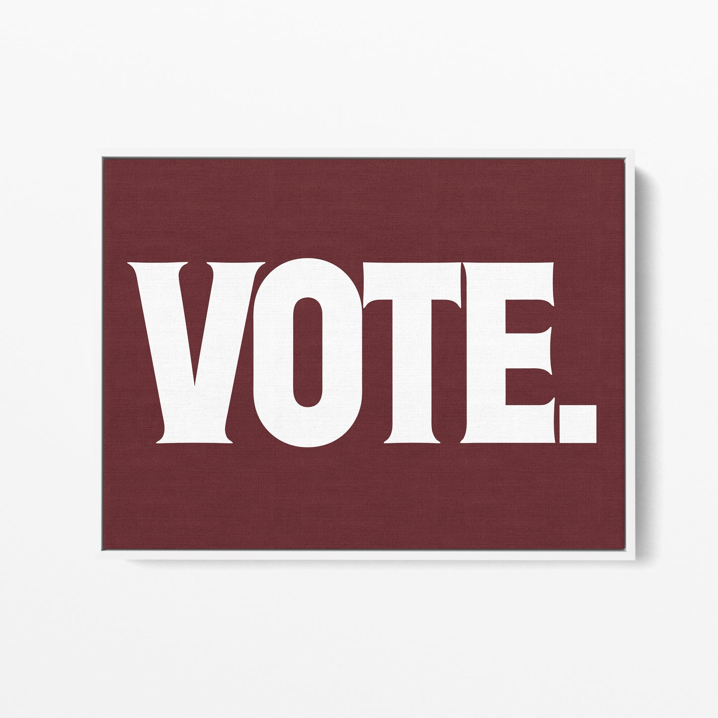 Vote Canvas Landscape
