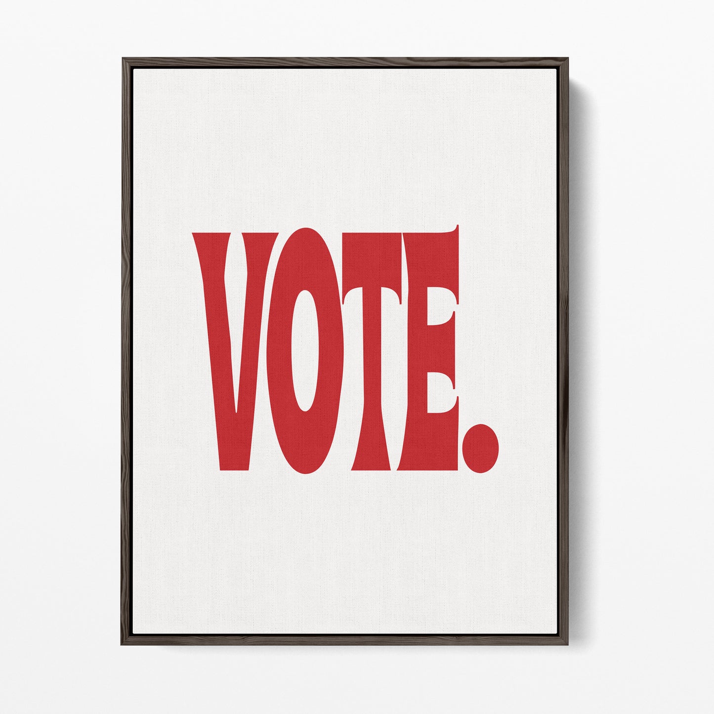 Vote Canvas Portrait