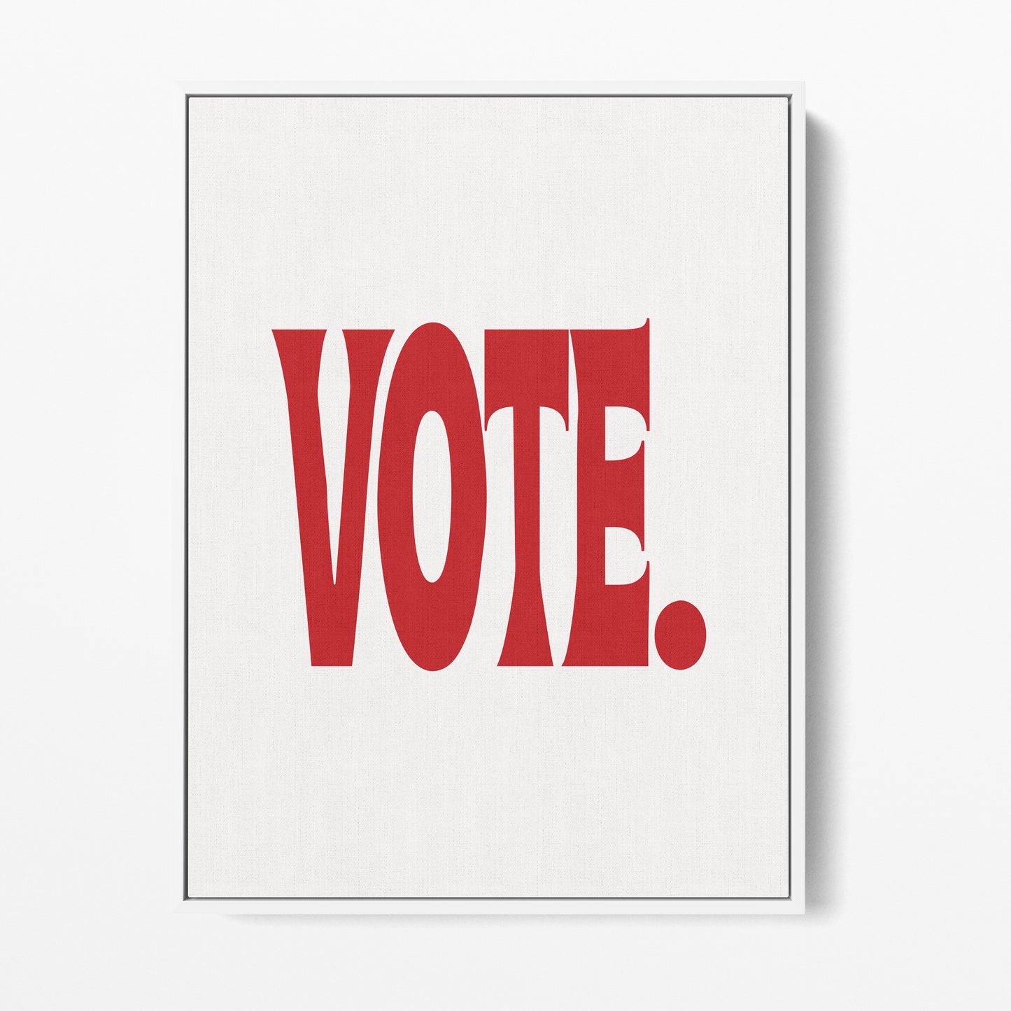 Vote Canvas Portrait