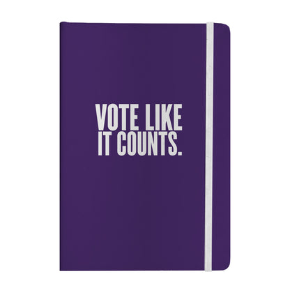 Vote Like It Counts Notebook