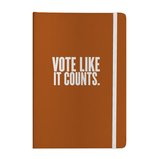 Vote Like It Counts Notebook