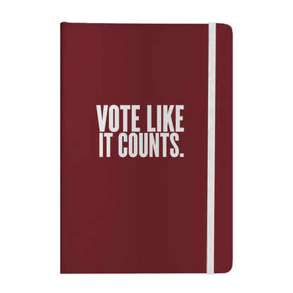 Vote Like It Counts Notebook