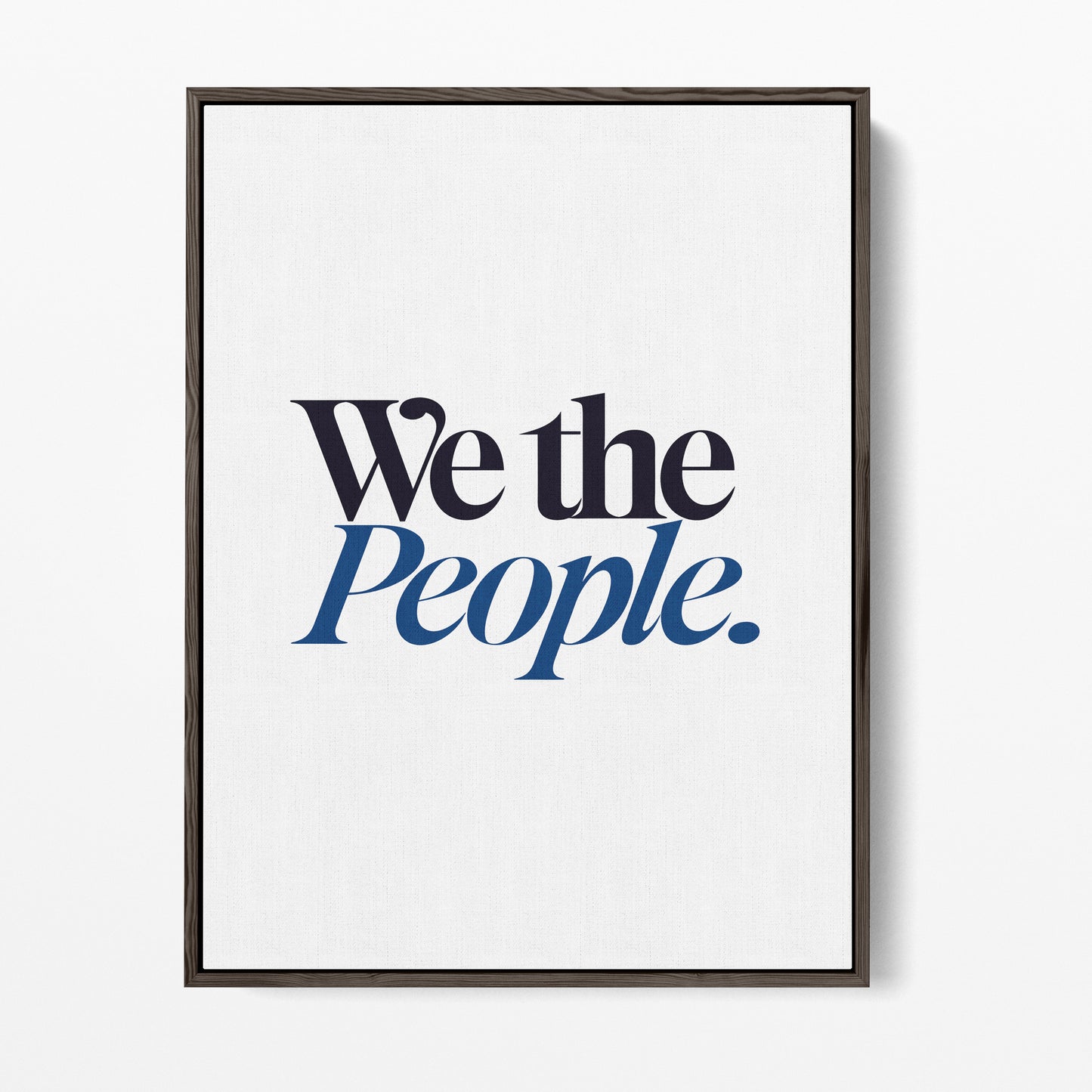 We the People Canvas Portrait