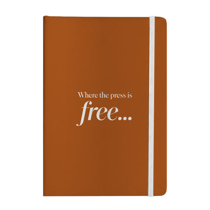 Where the Press Is Free Notebook