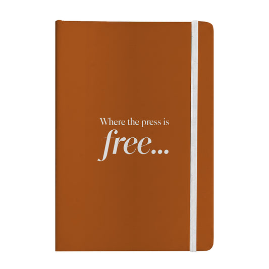 Where the Press Is Free Notebook