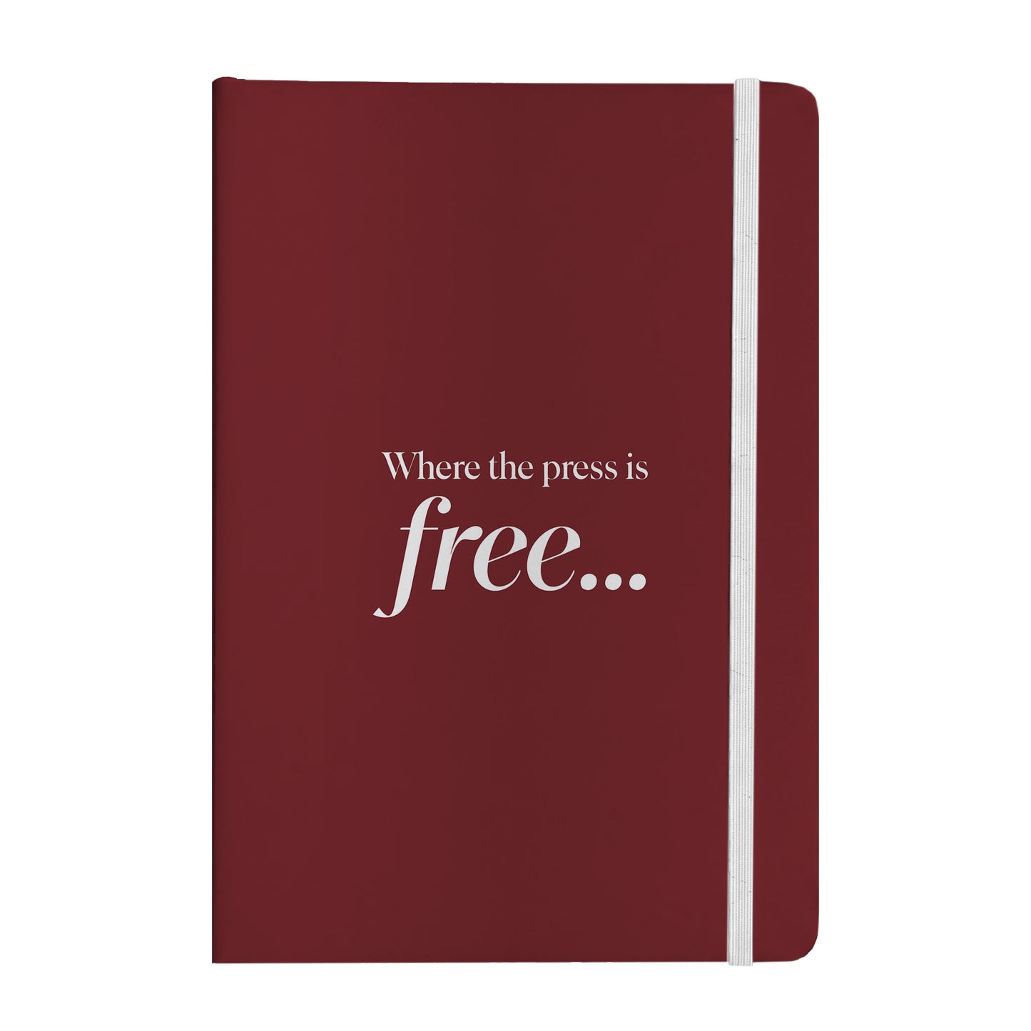Where the Press Is Free Notebook