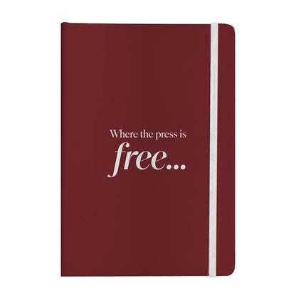 Where the Press Is Free Notebook